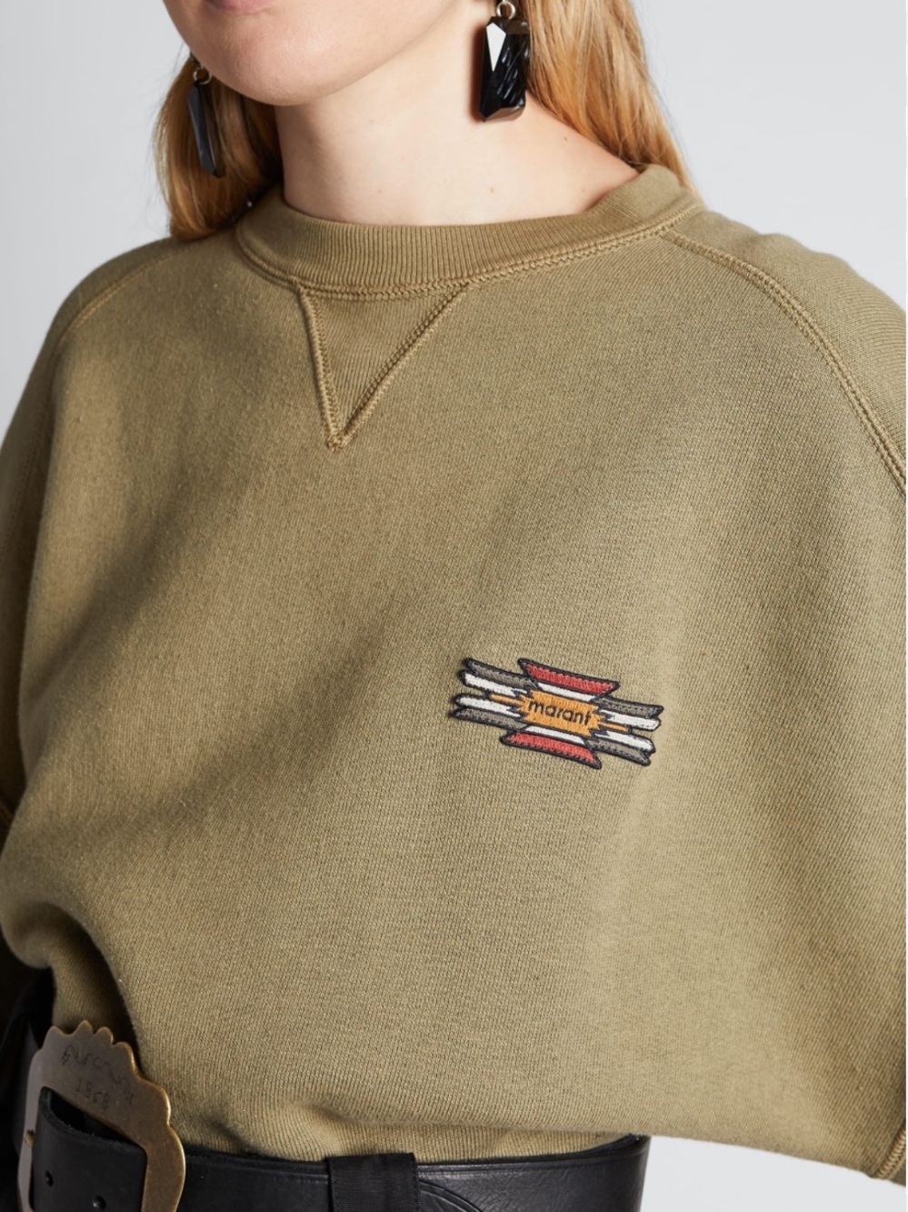 ETOILE ISABEL MARANT
Teloya Logo Patch Sweatshirt